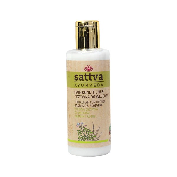 ODŻYWKA DO WŁOSÓW ZIOŁOWA JAŚMIN I ALOES 210 ml – SATTVA (AYURVEDA) ODŻYWKA DO WŁOSÓW ZIOŁOWA JAŚMIN I ALOES 210 ml – SATTVA (AYURVEDA)