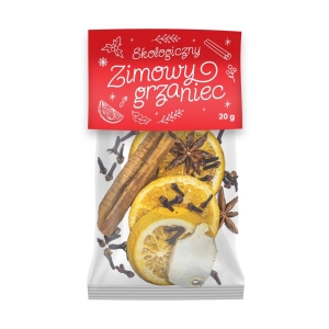 MIESZANKA LIOFILIZOWANA DO HERBATY I NAPOJÓW (ZIMOWY GRZANIEC) BIO 20 g – DARY NATURY (PRODUKT SEZONOWY)