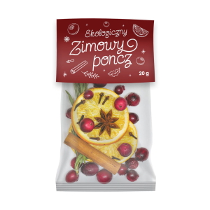 MIESZANKA LIOFILIZOWANA DO HERBATY I NAPOJÓW (ZIMOWY PONCZ) BIO 20 g – DARY NATURY (PRODUKT SEZONOWY)