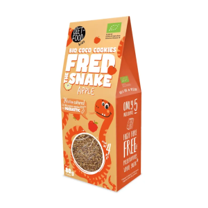 CIASTKA BŁONNIKOWE KOKOSOWE Z JABŁKAMI BIO 80 g – DIET-FOOD (KIDS)