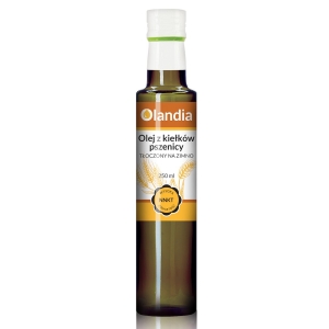 OLEJ Z KIEŁKÓW PSZENICY TŁOCZONY NA ZIMNO 250 ml – OLANDIA