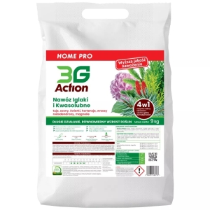 NAWÓZ DO ROŚLIN IGLASTYCH 4w1 ECO 9 kg – 3G ACTION