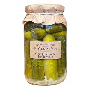 OGÓRKI KISZONE KRÓLEWSKIE 870 g (520 g) – LUNIAK