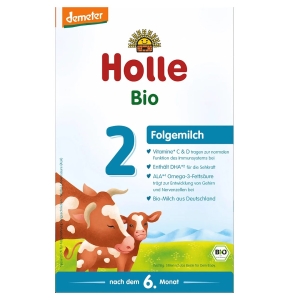 MLEKO KROWIE 2 NASTĘPNE DLA NIEMOWLĄT PO 6 MIESIĄCU DEMETER BIO 600 g – HOLLE