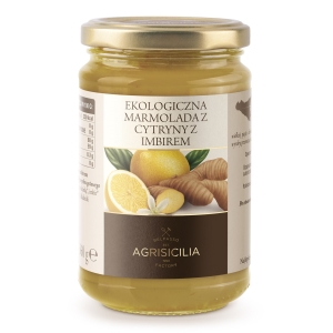 MARMOLADA Z CYTRYN Z IMBIREM BIO 360 g – AGRISICILIA (PRODUKT SEZONOWY)