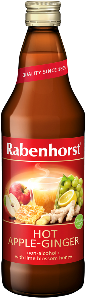 GRZANIEC BEZALKOHOLOWY JABŁKO – IMBIR – MIÓD LIPOWY BIO 750 ml – RABENHORST (PRODUKT SEZONOWY) GRZANIEC BEZALKOHOLOWY JABŁKO – IMBIR – MIÓD LIPOWY BIO 750 ml – RABENHORST (PRODUKT SEZONOWY)