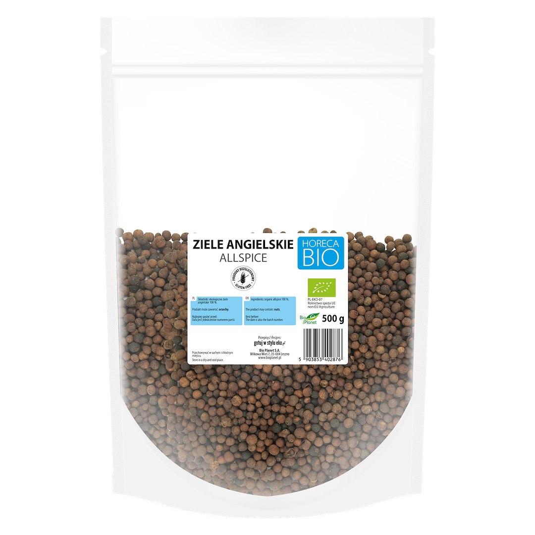 ZIELE ANGIELSKIE BIO 500 g – HORECA (BIO PLANET) ZIELE ANGIELSKIE BIO 500 g – HORECA (BIO PLANET)