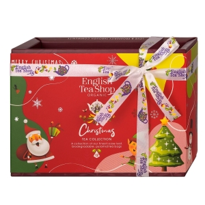 KOLEKCJA HERBATEK ŚWIĄTECZNYCH BIO PIRAMIDKI (CHRISTMAS – 6 SMAKÓW) (12 x 2 g) 24 g – ENGLISH TEA SHOP ORGANIC (PRODUKT SEZONOWY)