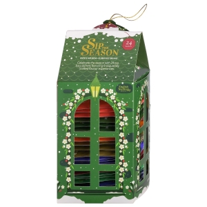 HERBATKA MIX BIO LATARNIA ŚWIĄTECZNA 8 SMAKÓW (24 x 1,5 g) 36 g – ENGLISH TEA SHOP ORGANIC (PRODUKT SEZONOWY)