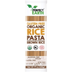 MAKARON RYŻOWY BRĄZOWY BEZGLUTENOWY BIO 225 g – PERFECT EARTH